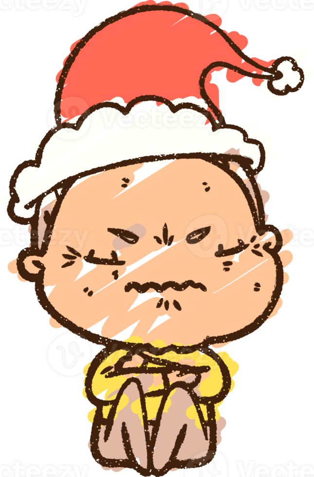 Festive Woman Chalk Drawing png
