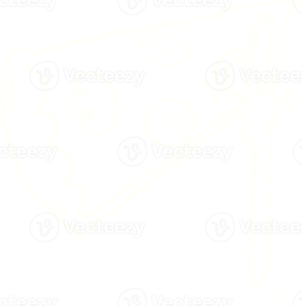 Pizza Slice Chalk Drawing png