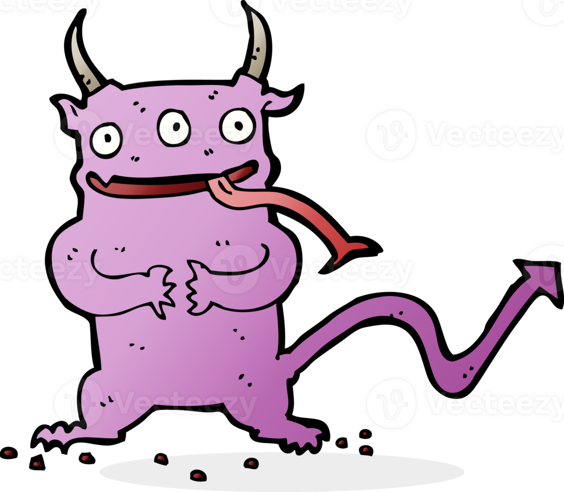 cartoon little demon png
