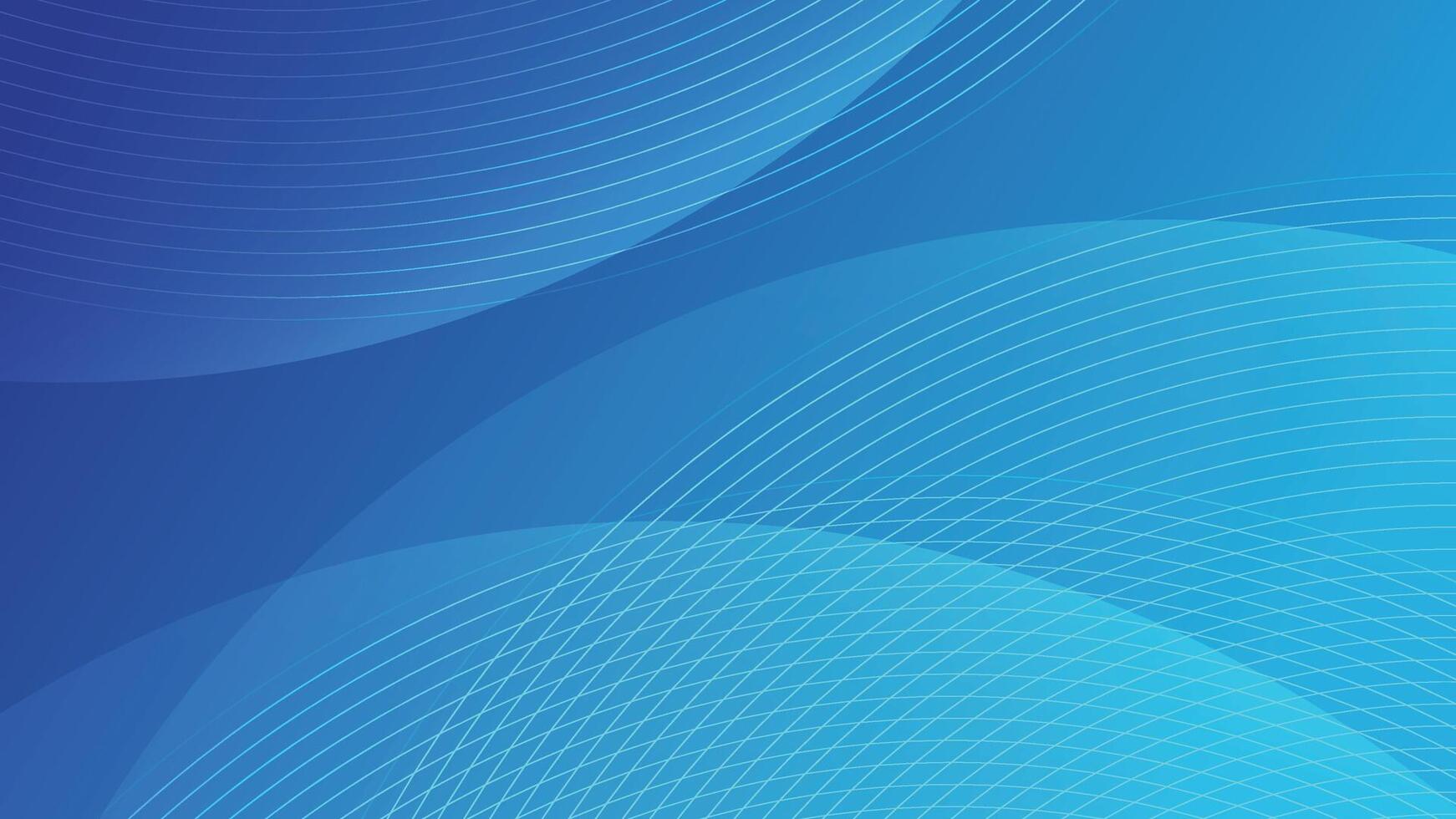 Modern Futuristic Blue Line Background vector