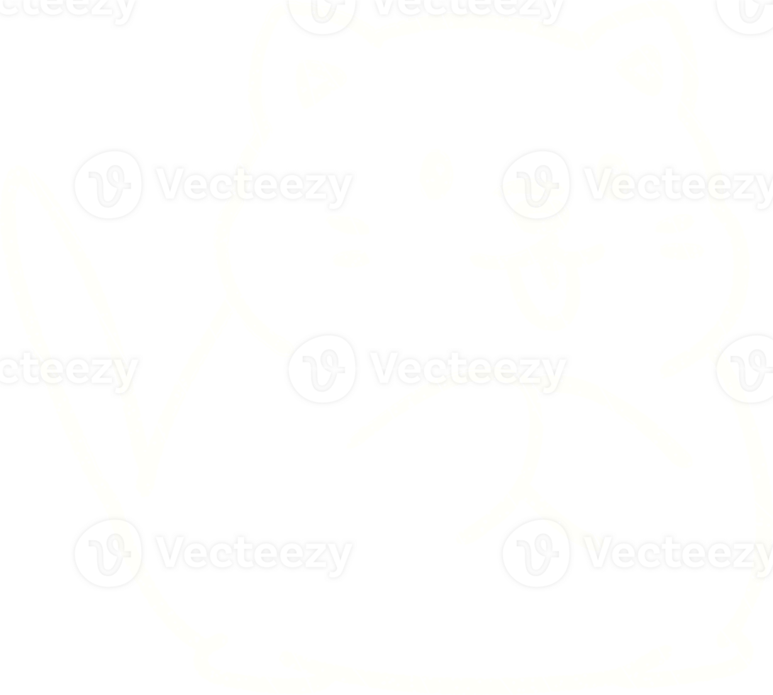 Cat Chalk Drawing png