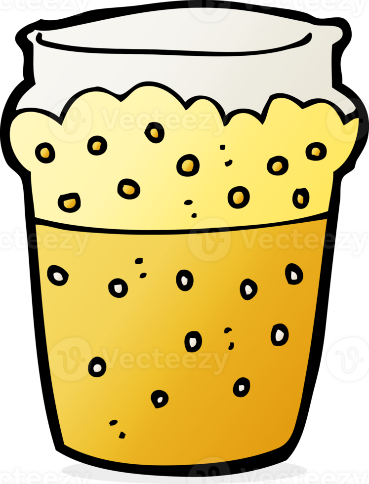 cartoon glass of beer png