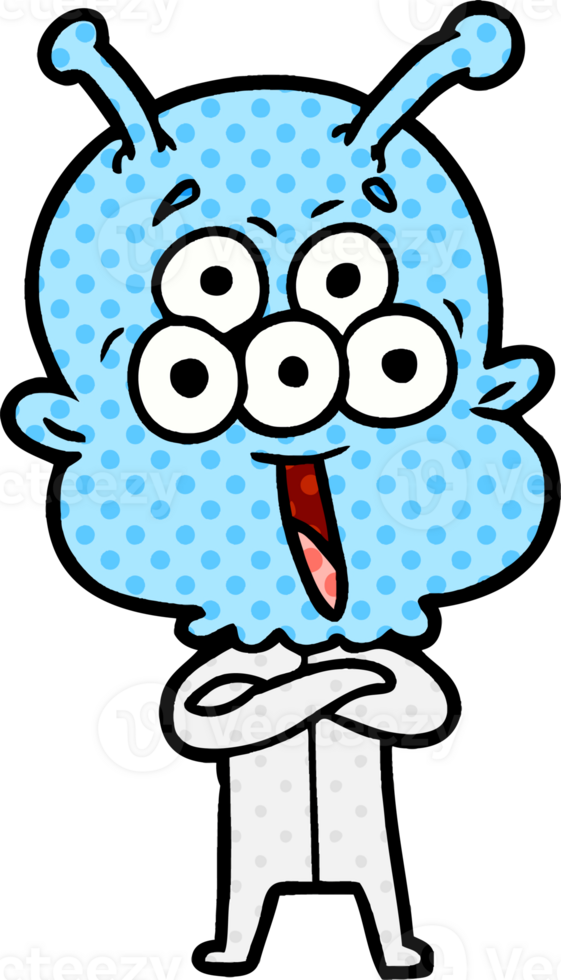 happy cartoon alien png
