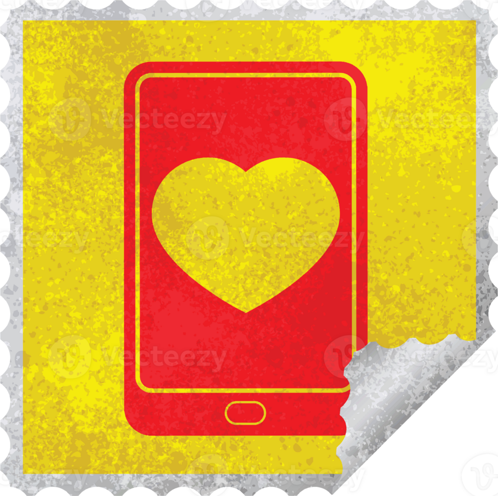 electronic tablet showing business performance square peeling sticker png