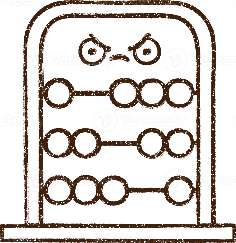 Abacus Charcoal Drawing png