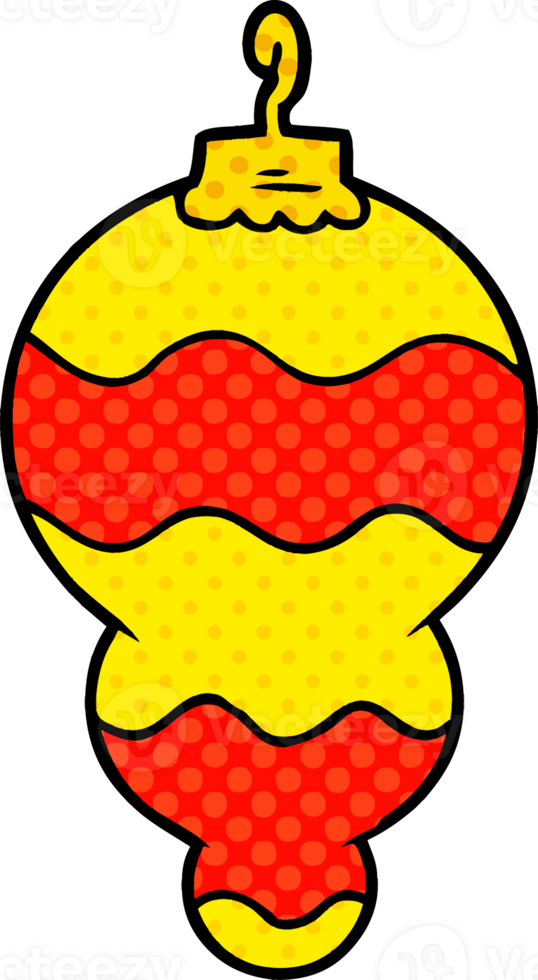 cartoon christmas decoration png