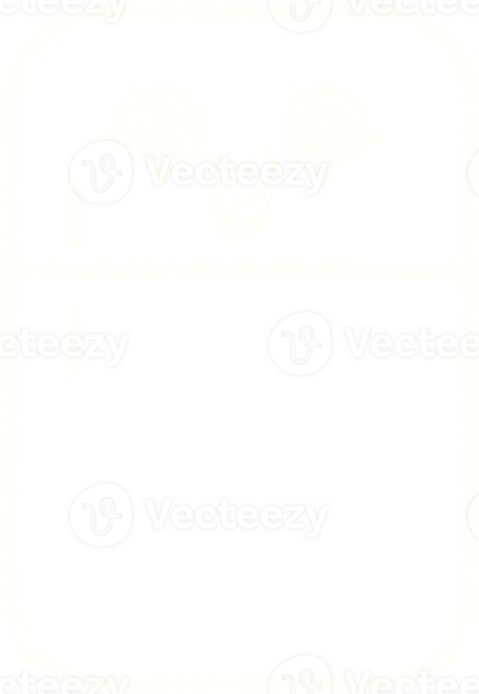 Refrigerator Chalk Drawing png