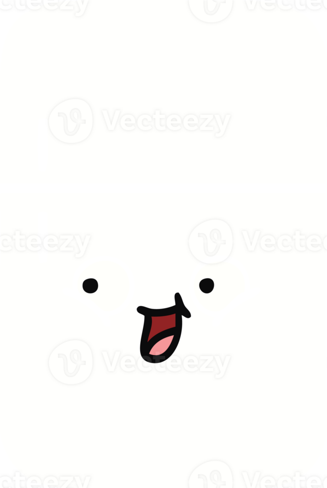 flat color retro cartoon of a fridge  zer png