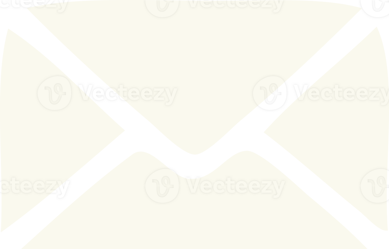 flat color retro cartoon of a paper envelope png