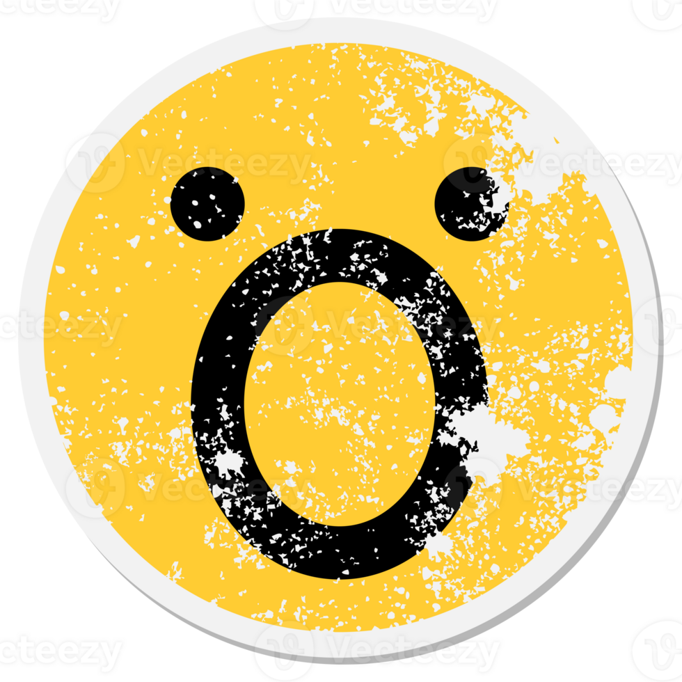 wide open mouth circle png