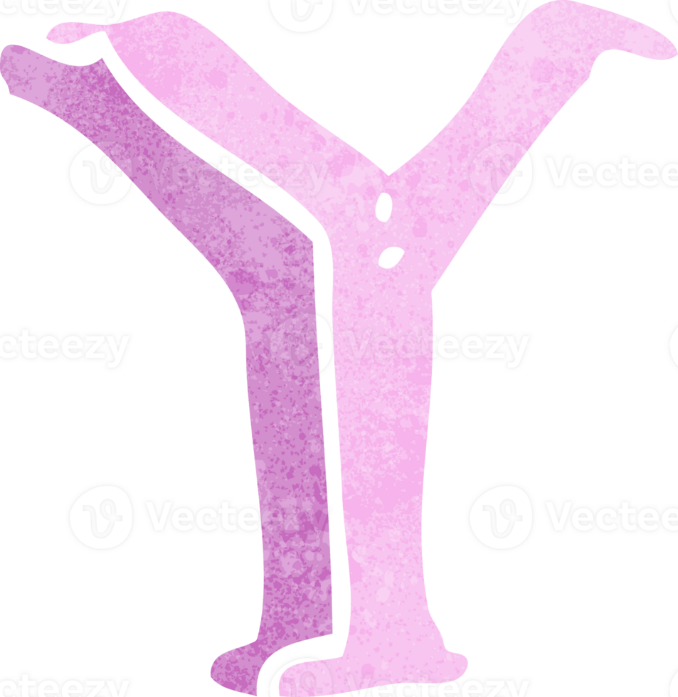 cartoon letter Y png