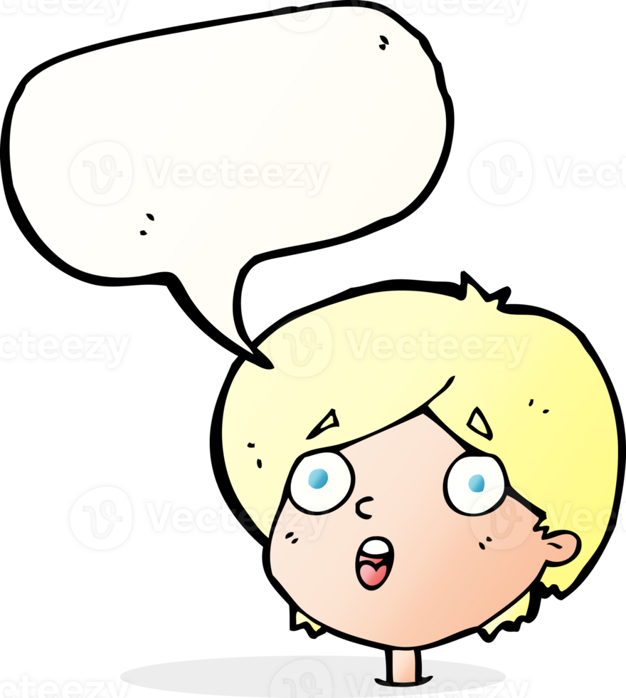 cartoon amazed expression with speech bubble png