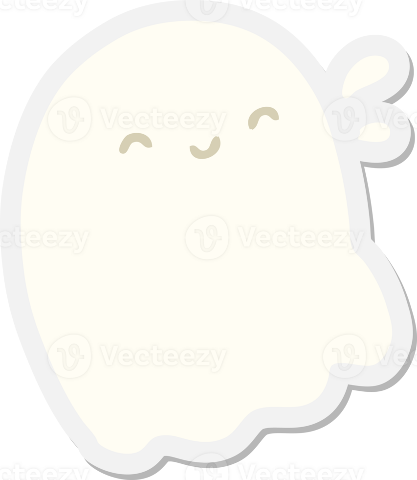 halloween ghost sticker 45124230 PNG
