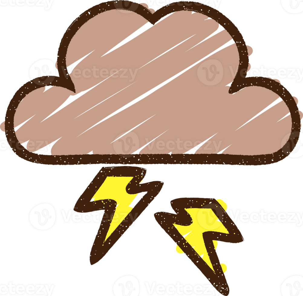 Cloud Chalk Drawing png