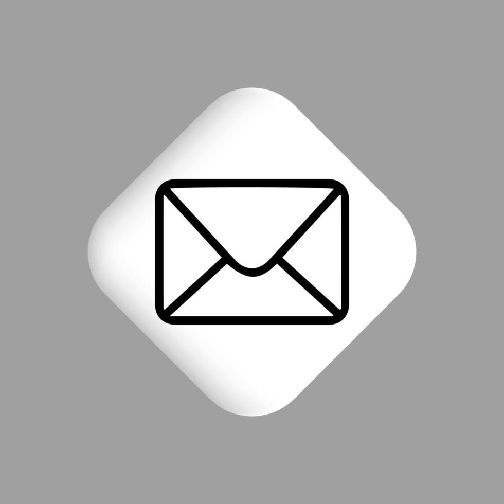 Email envelope icon symbol illustration vector