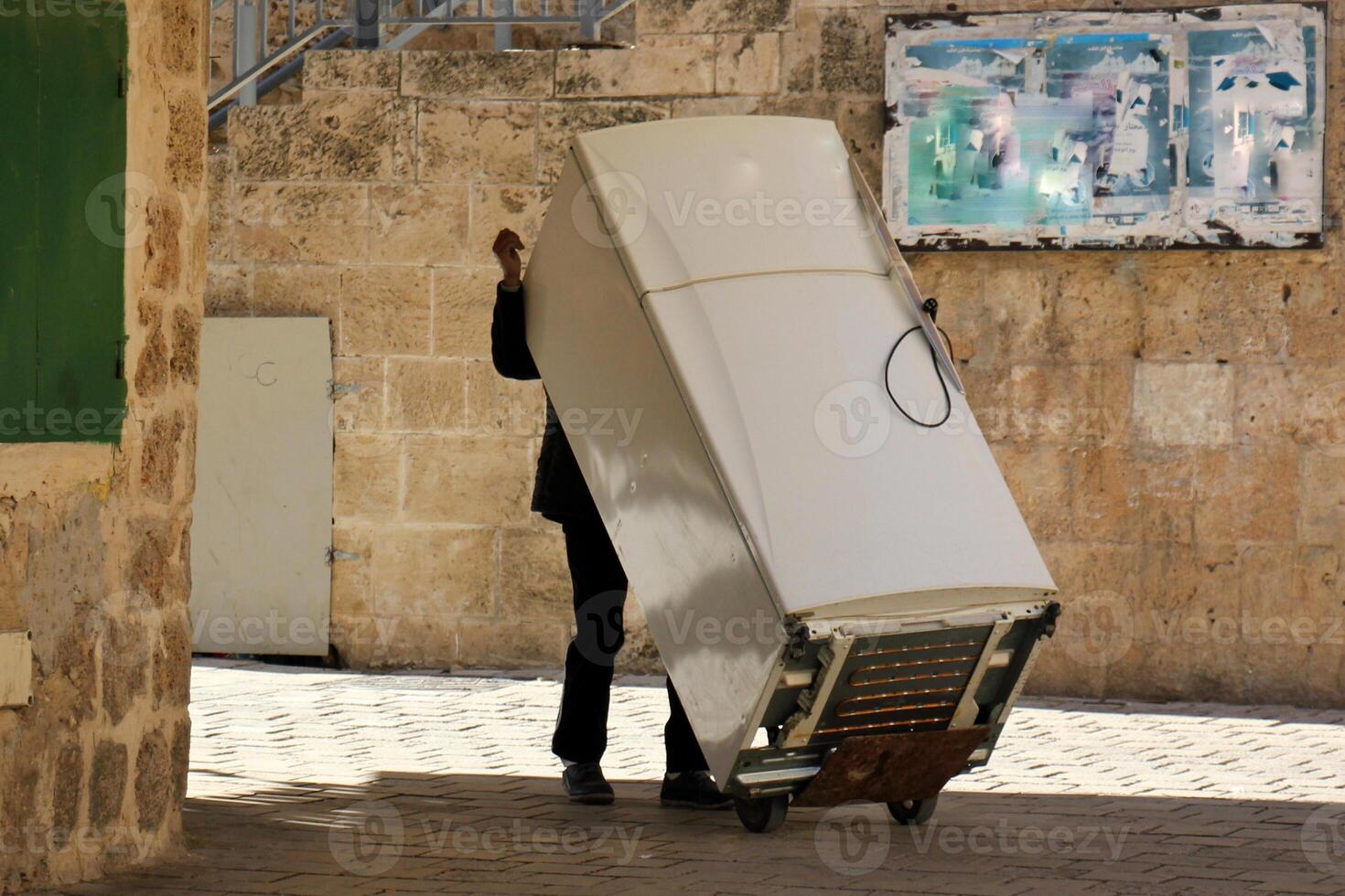 Work and work tools in Israel. photo