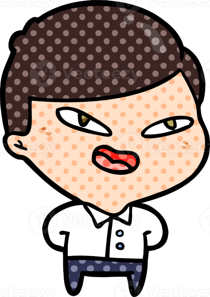 cartoon happy businessman png