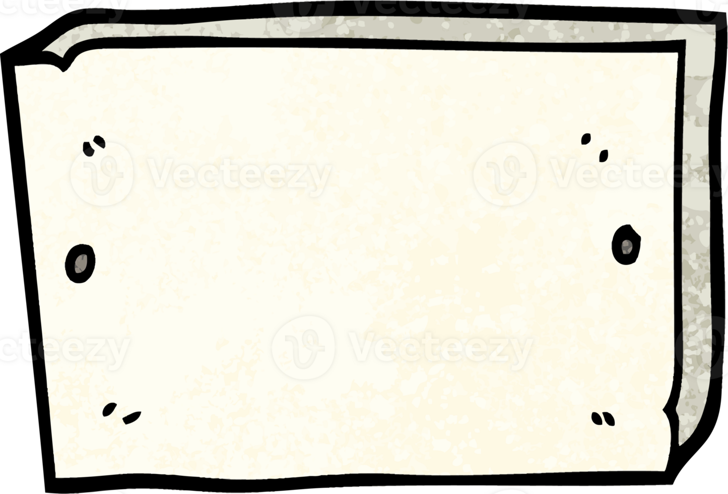grunge textured illustration cartoon sign png