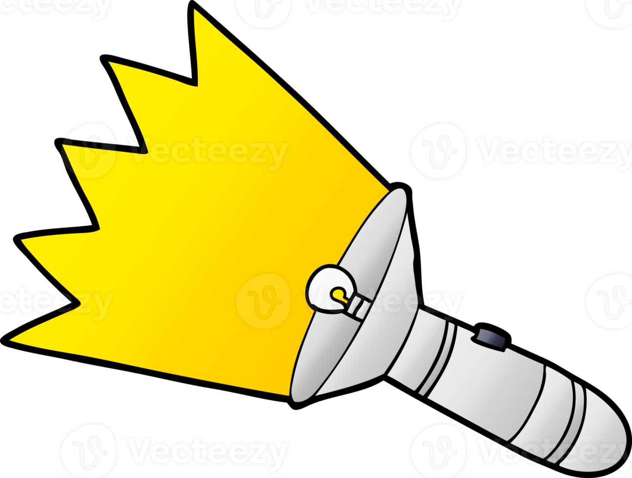 old cartoon torch png