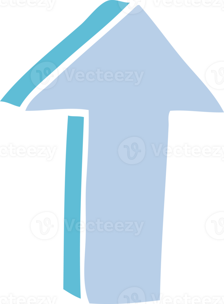 cartoon doodle arrow png