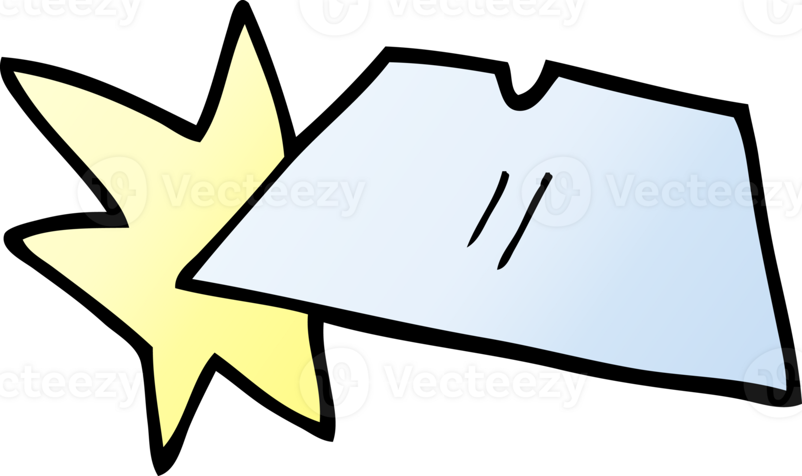 cartoon doodle shiny razorblades png