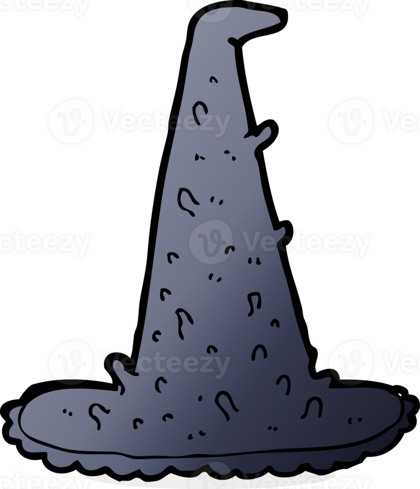 cartoon spooky witch hat png