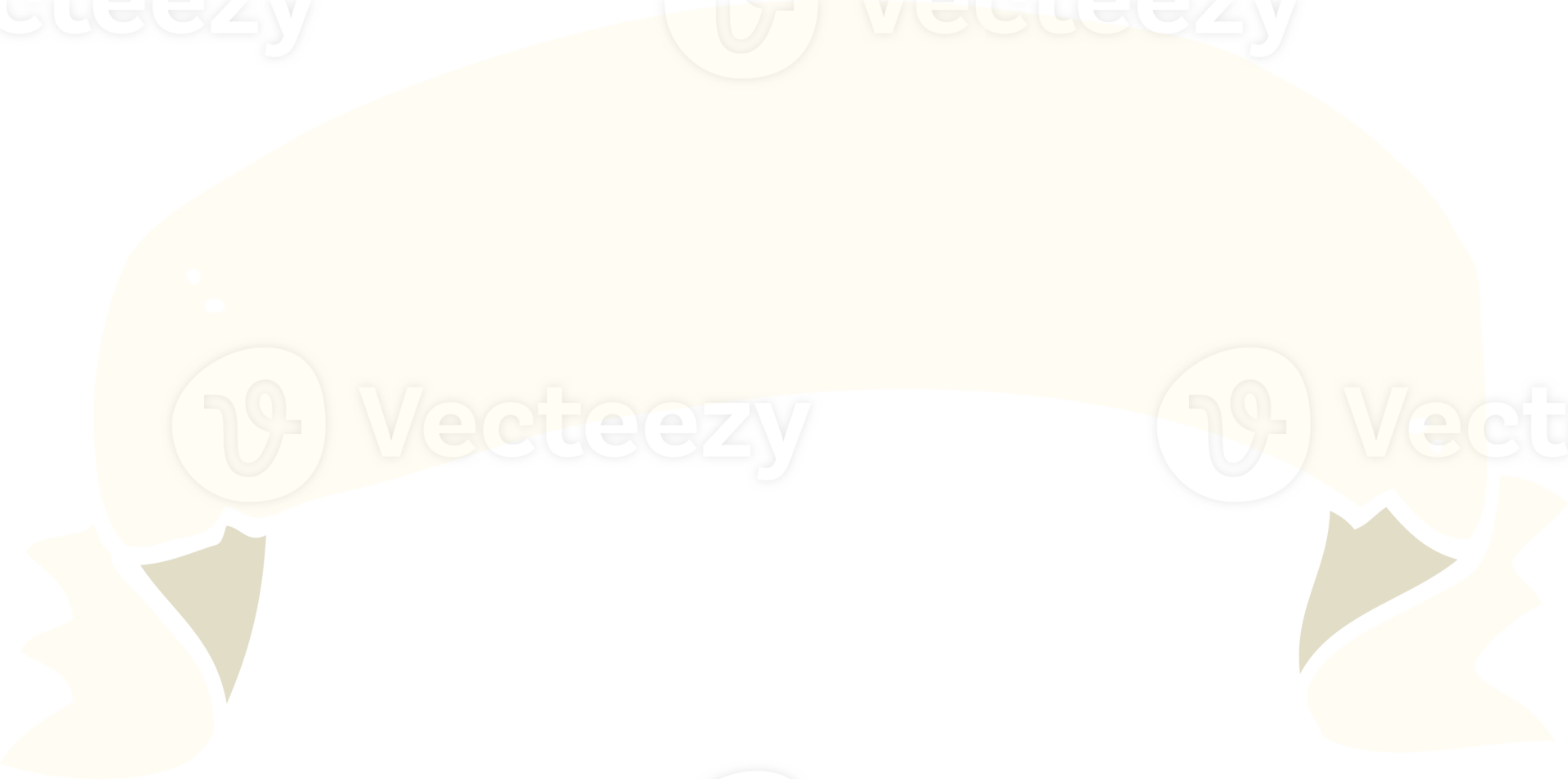 cartoon doodle scroll banner png