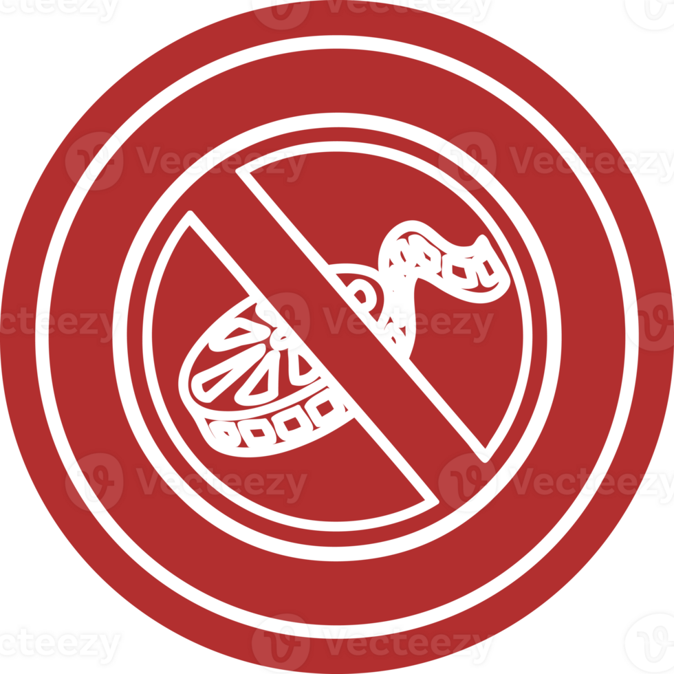 no filming circular icon symbol png