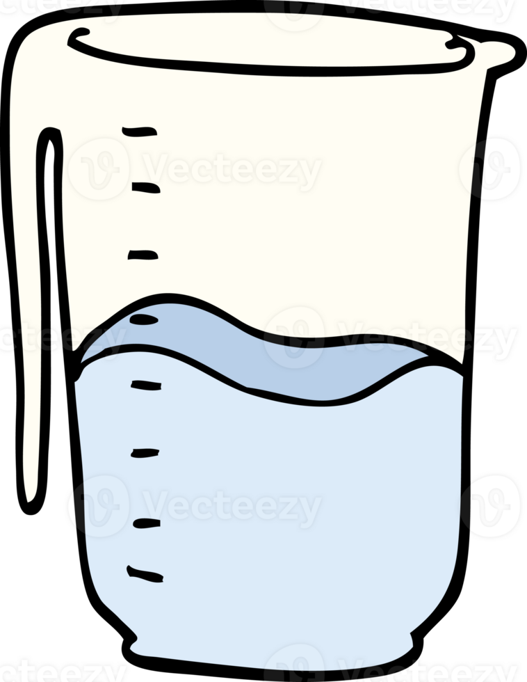 cartoon doodle jug png