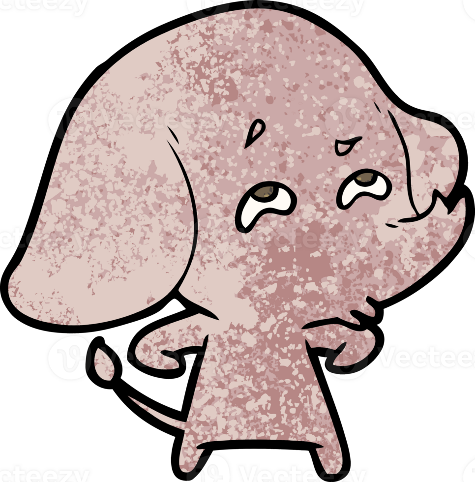 cartoon elephant remembering png