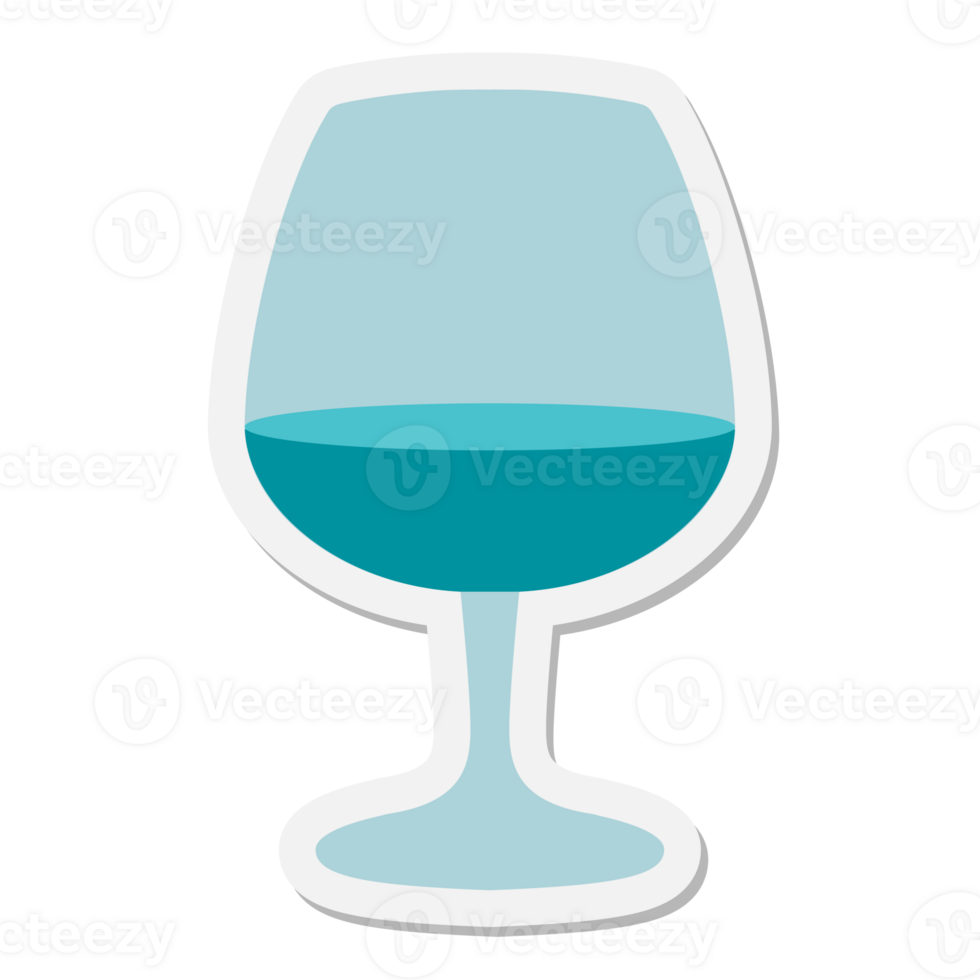 brandy glass sticker png