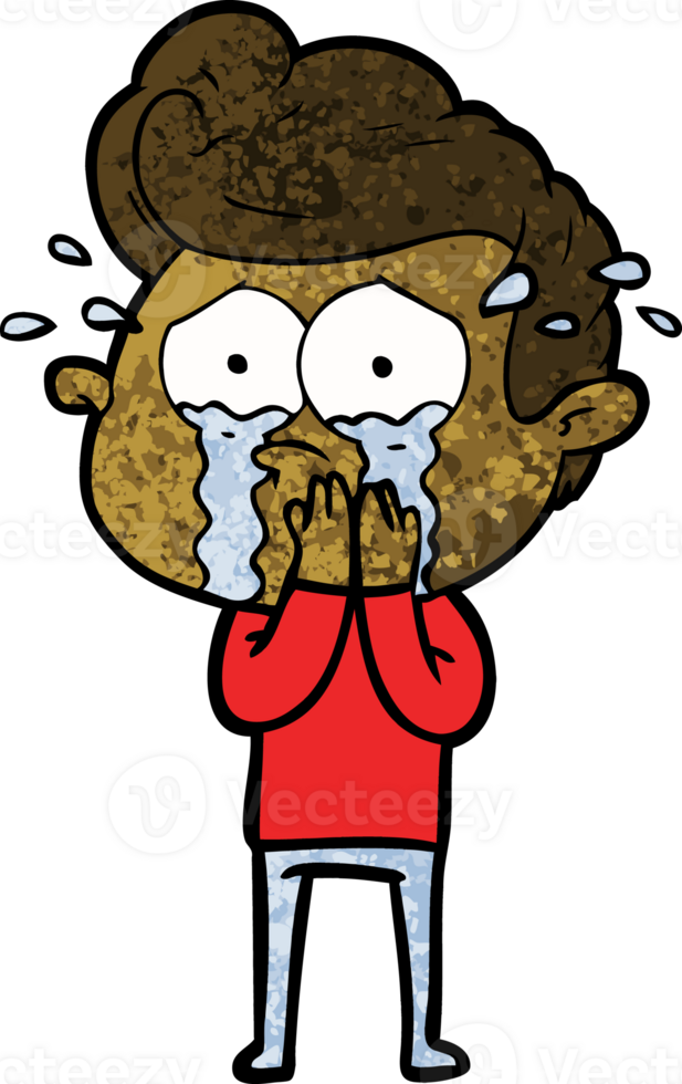 concerned crying man png