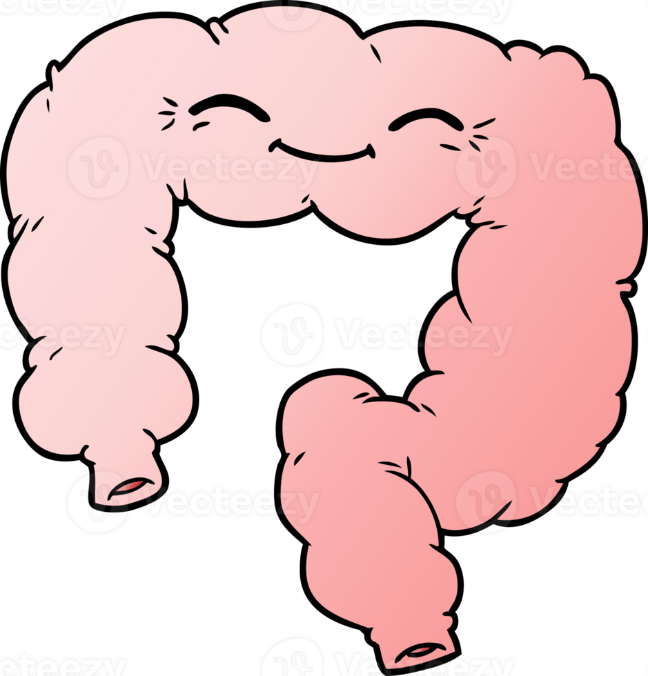 cartoon happy colon png