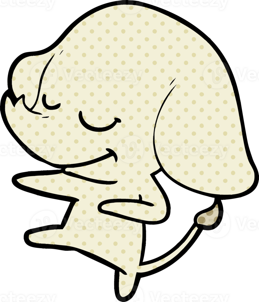 cartoon smiling elephant png