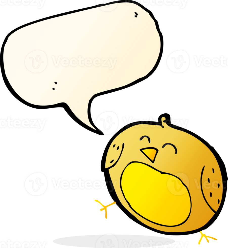 cartoon bird with speech bubble png