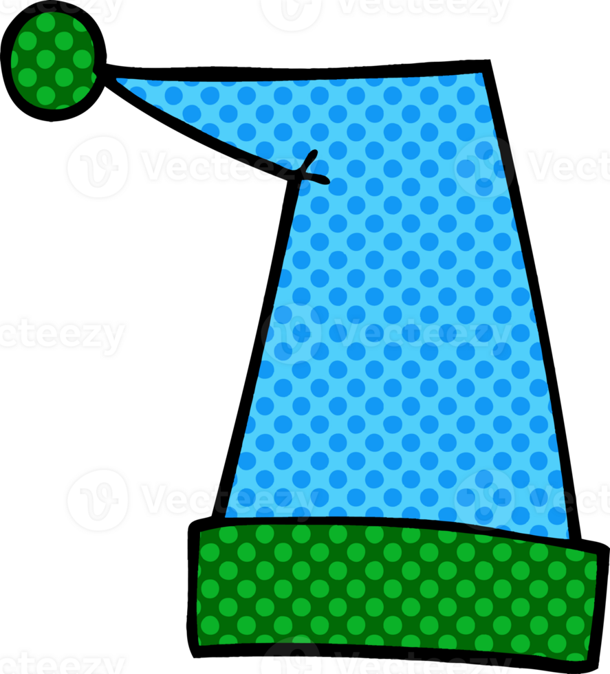 cartoon doodle elf hat png
