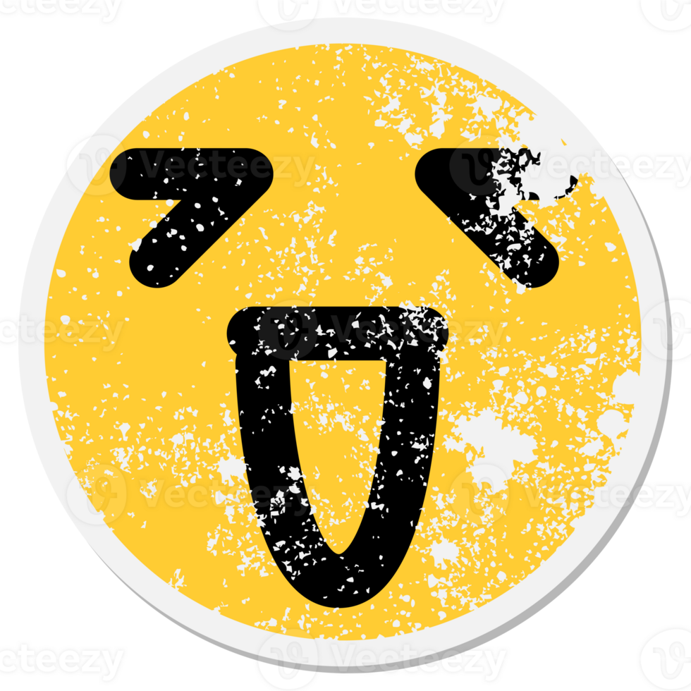simple laughing face circle png
