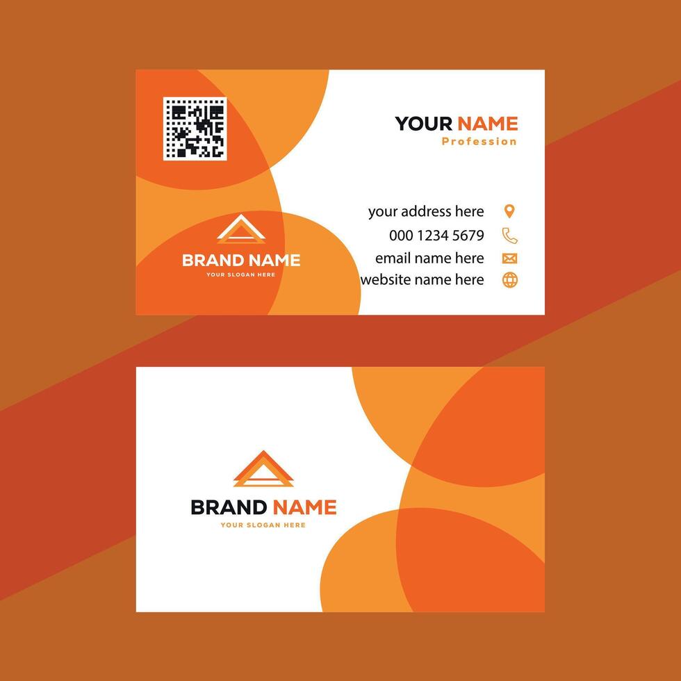 Free Professional business card design vector