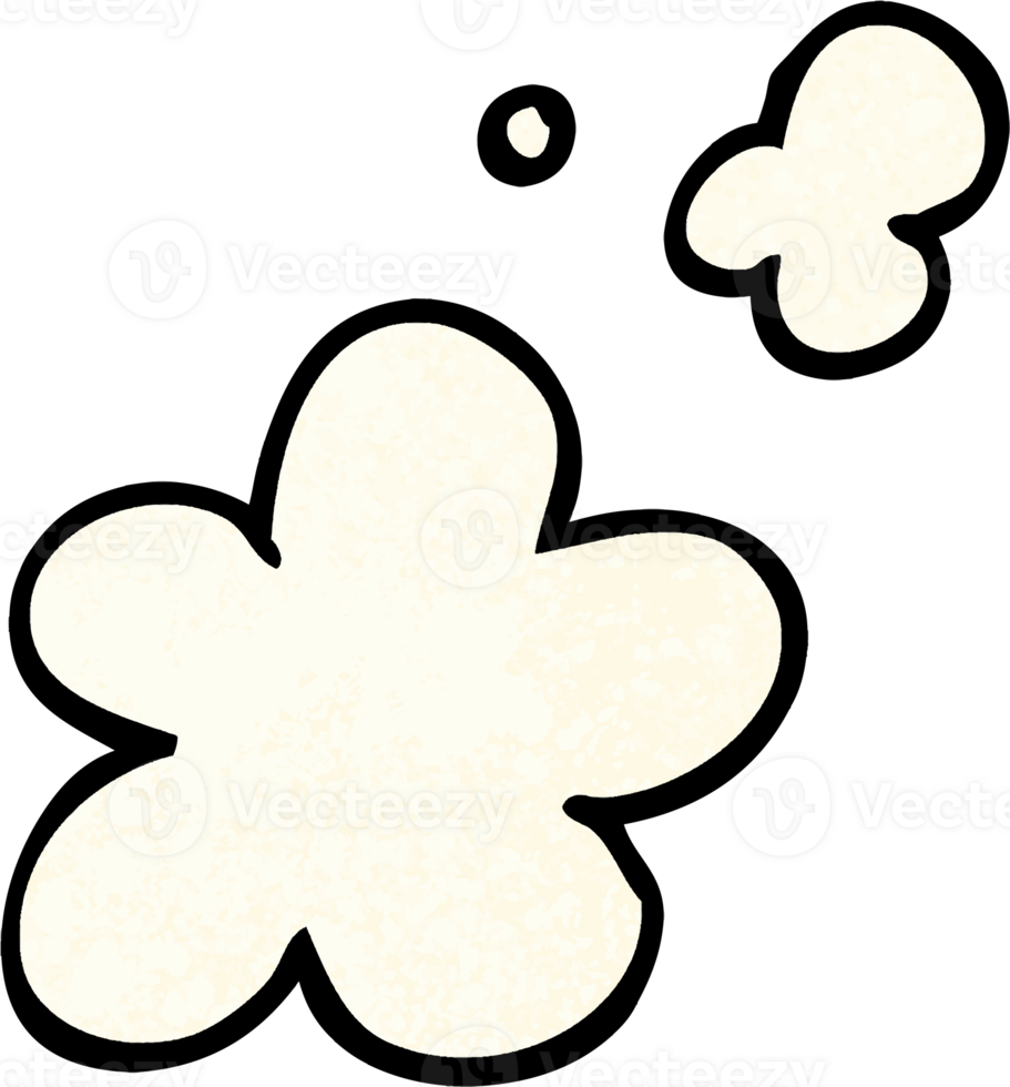 grunge textured illustration cartoon smoke clouds png