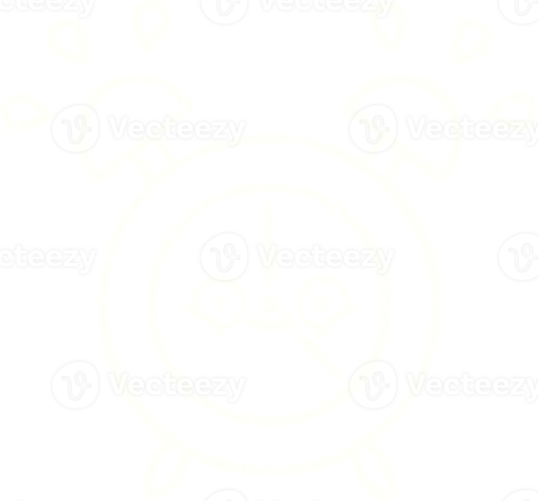 Alarm Clock Chalk Drawing png