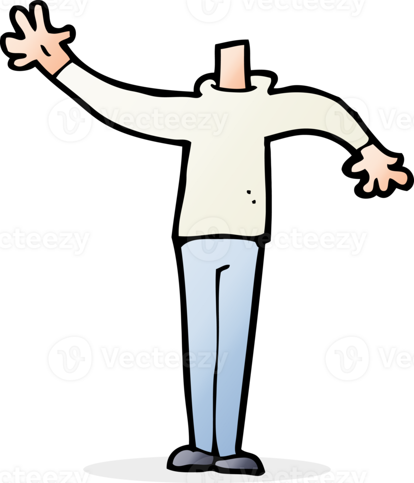 cartoon male gesturing body mix and match cartoons or add own photo png