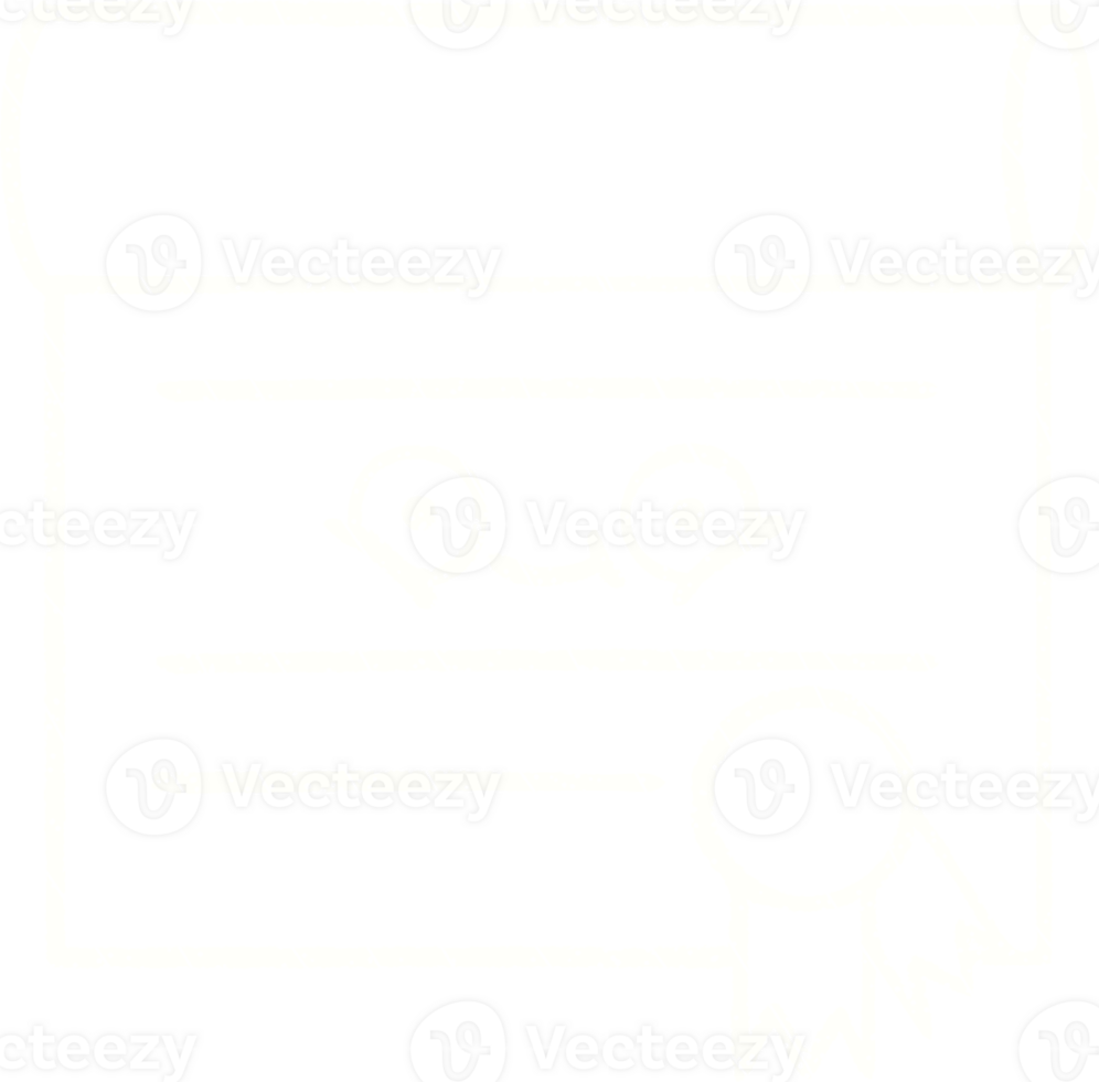 Important Document Chalk Drawing png