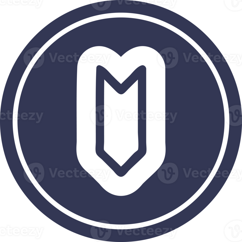 decorative arrow circular icon symbol png
