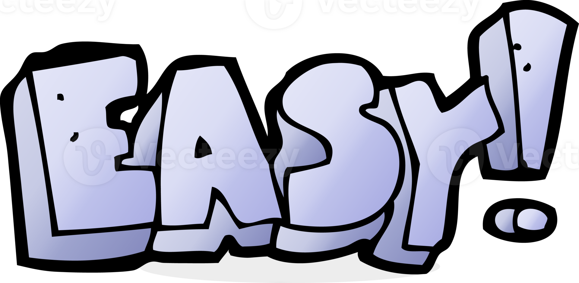 cartoon easy sign png