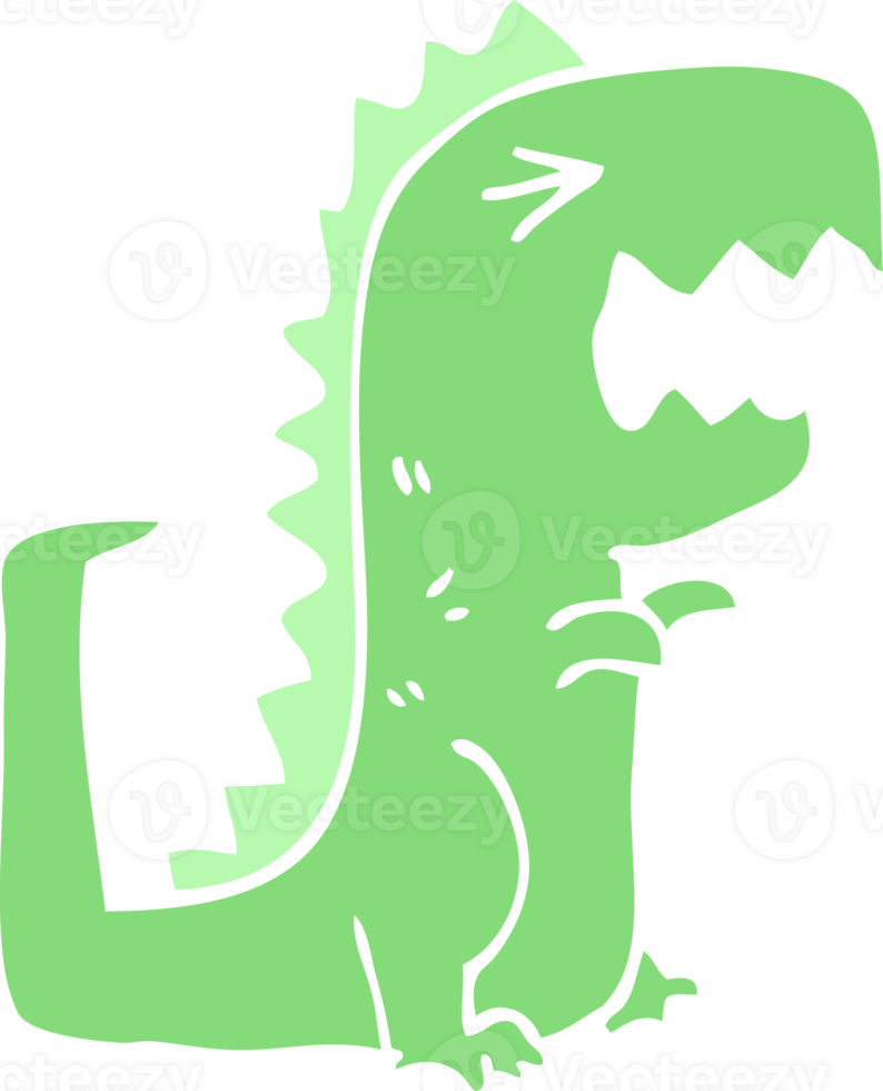 cartoon doodle roaring t rex png