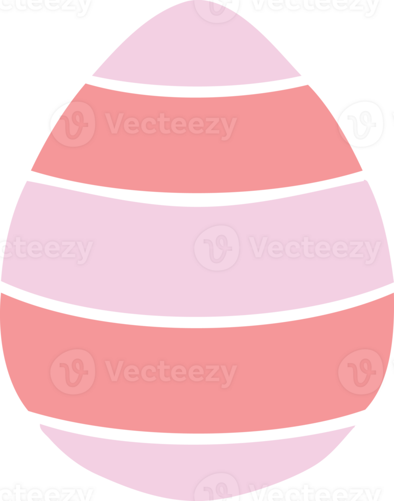 hand drawn quirky cartoon easter egg png