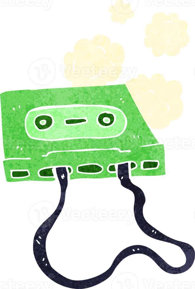 cartoon cassette tape png