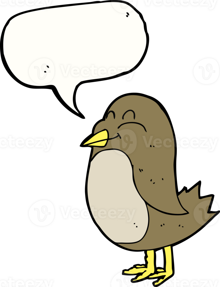 cartoon bird with speech bubble png