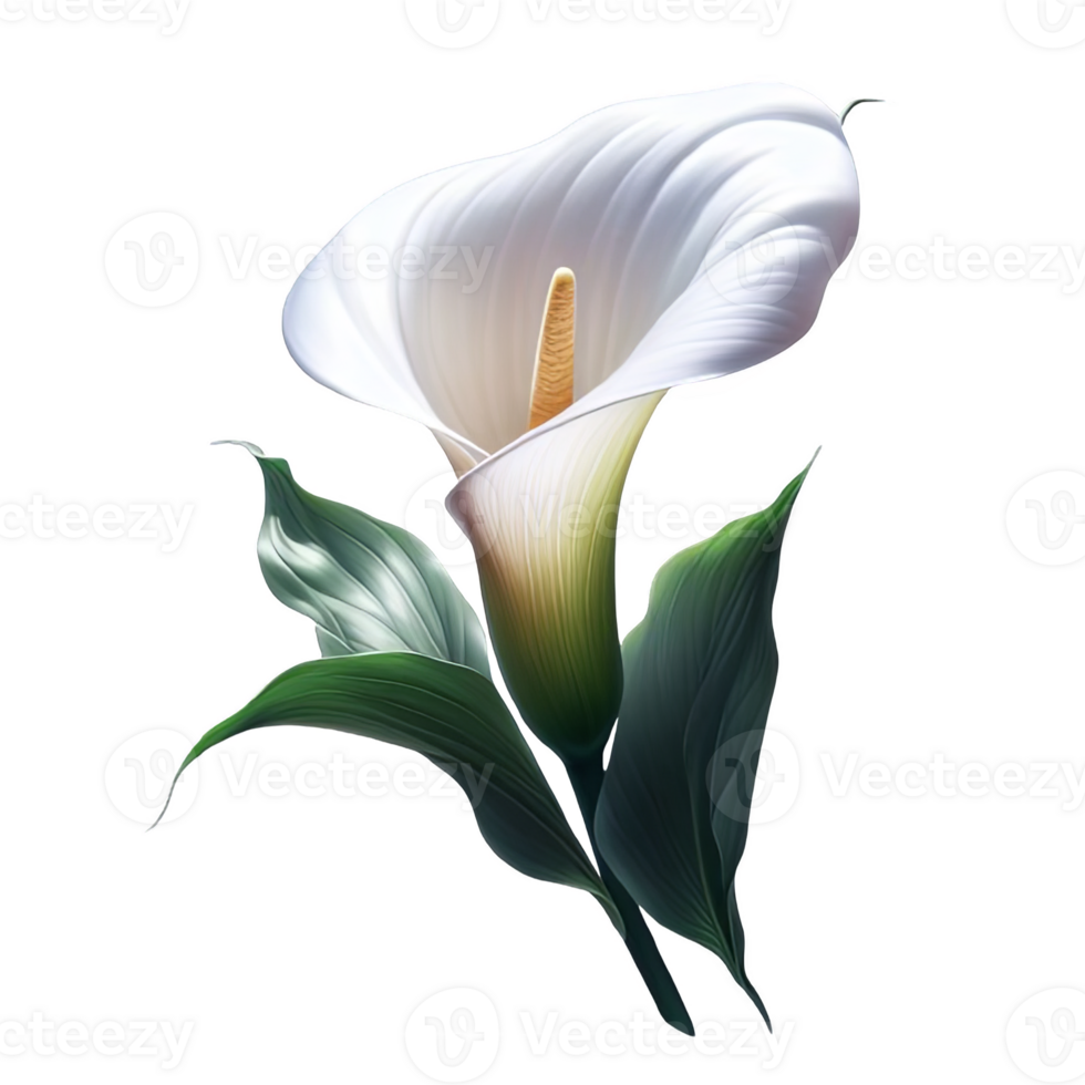 Calla Lily Isolated On Transparent Background 45146482 PNG Calla Lily Isolated On Transparent Background Png