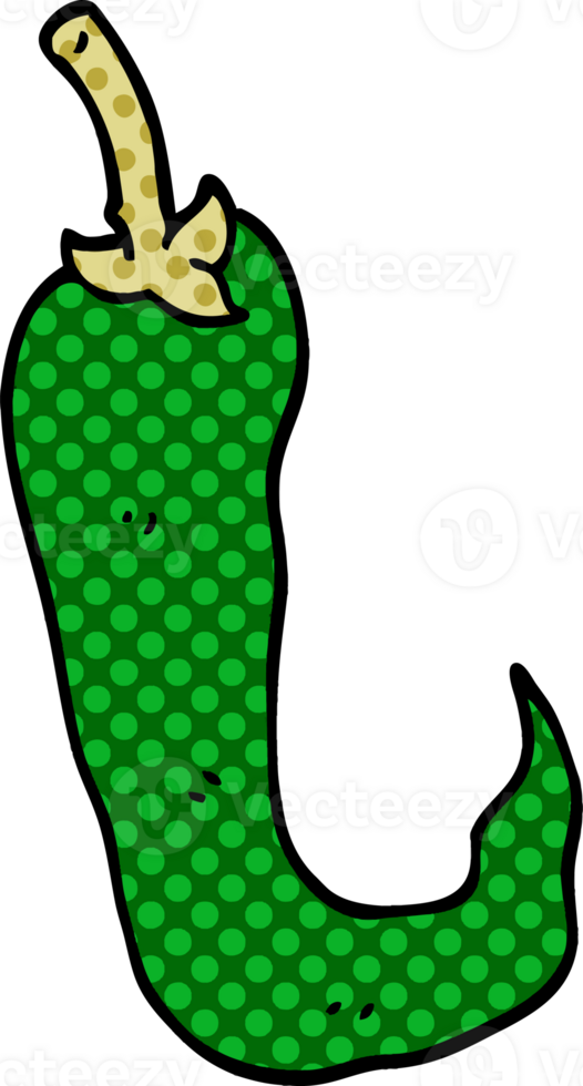 cartoon doodle chilli pepper png